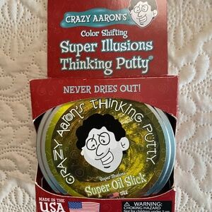Thinking Putty Crazy Aaron’s Golden Green Playful fun